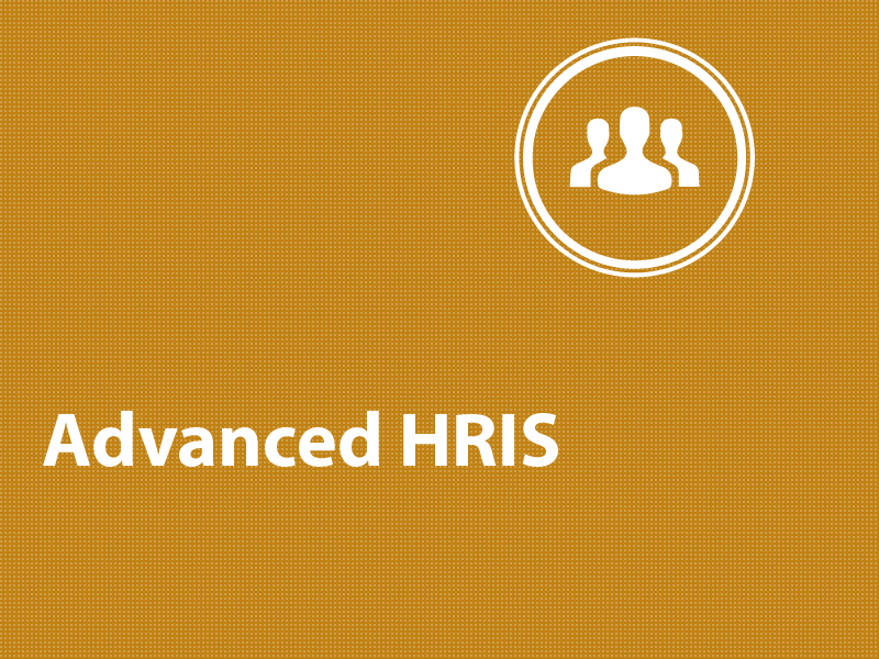  Advanced HRIS